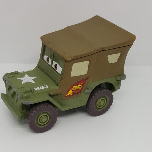 Collection of 3 Disney/Pixar CARS - Raoul, Sarge and Tow Mater Micro Car. Mattel - Picture 11 of 12